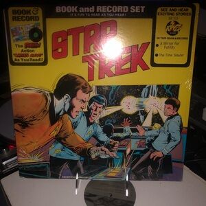 Rare 1976 Star Trek Comic Book & Vinyl LP Set Sci-Fi BR 513 Peter Pan SEALED